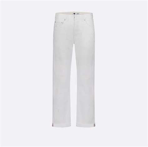 dior white jeans|christian dior jeans men.